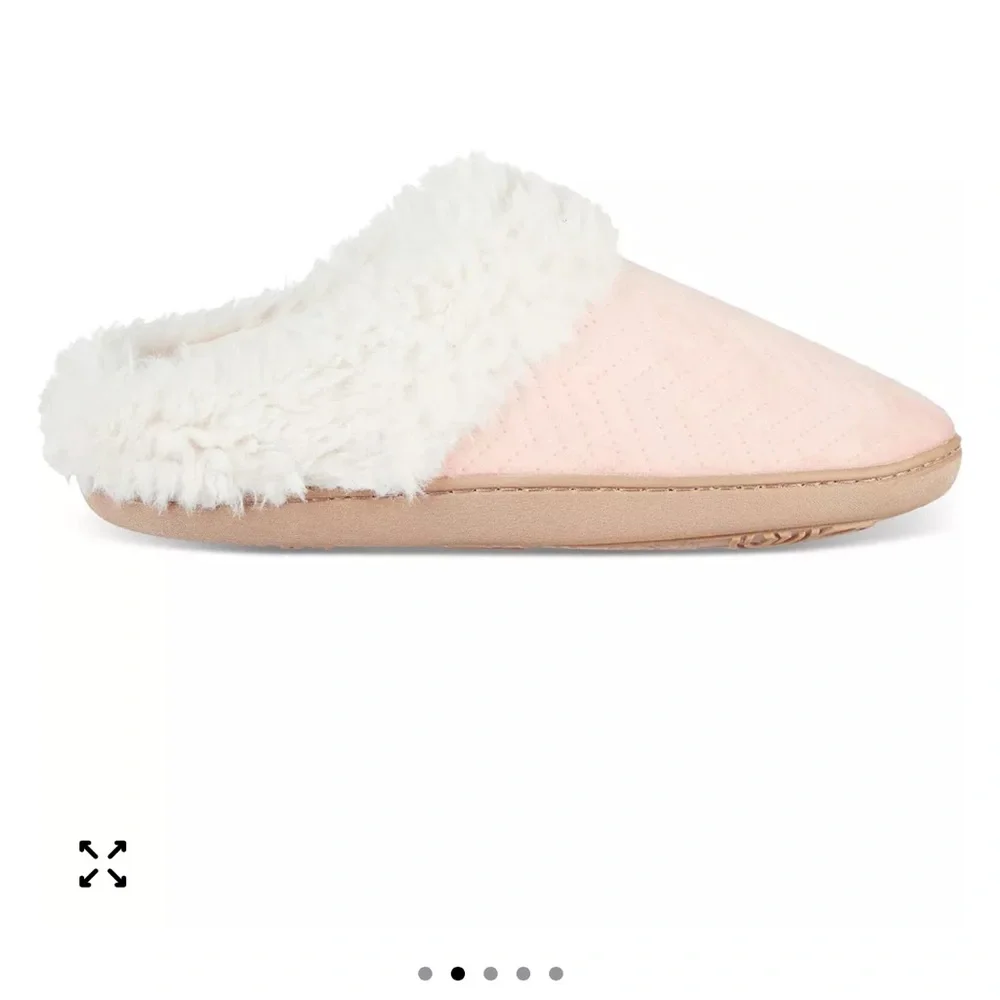Slippers Isotonic Quilted Velour Clog NWT - Picture 8 of 15